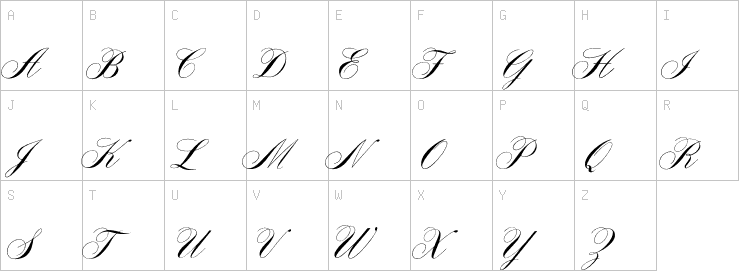 Uppercase characters