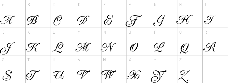 Uppercase characters