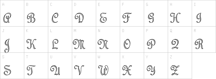 Uppercase characters