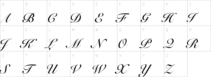 Uppercase characters