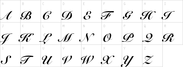 Uppercase characters