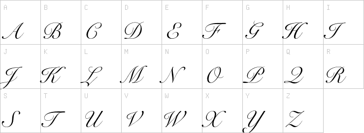 Uppercase characters