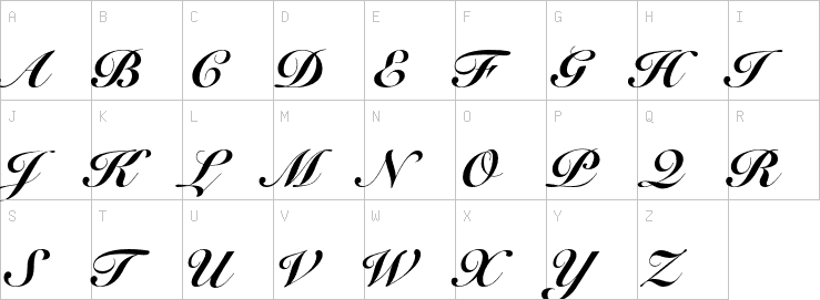 Uppercase characters