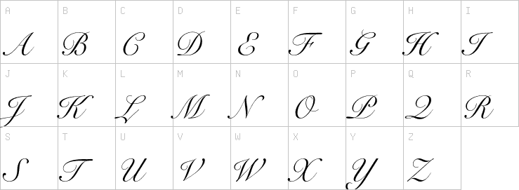Uppercase characters