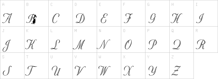 Uppercase characters