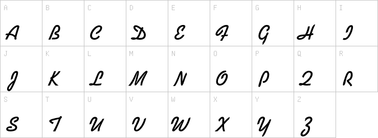 Uppercase characters