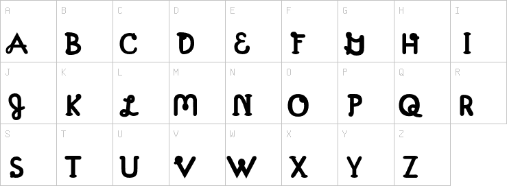 Uppercase characters