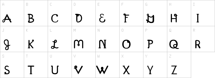 Uppercase characters