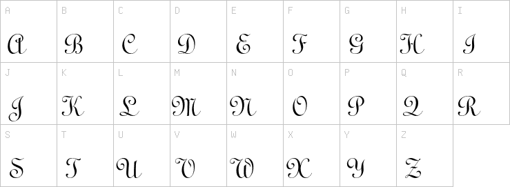 Uppercase characters