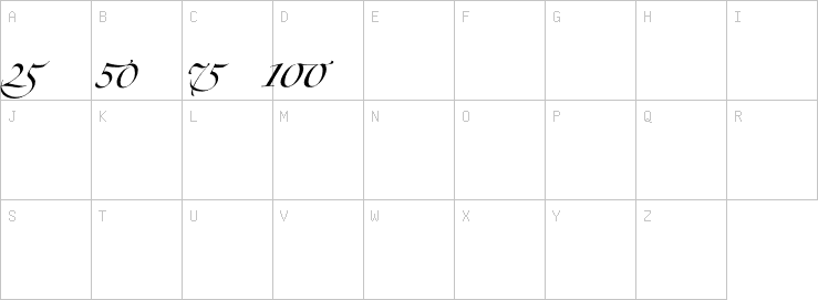 Uppercase characters