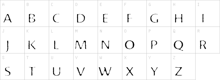 Uppercase characters