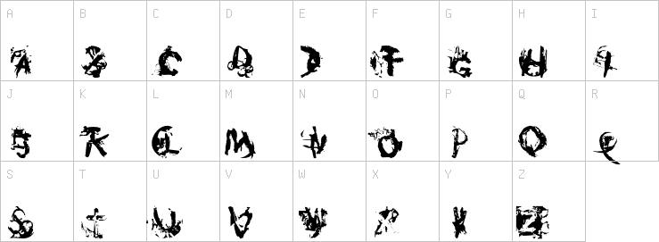 Uppercase characters