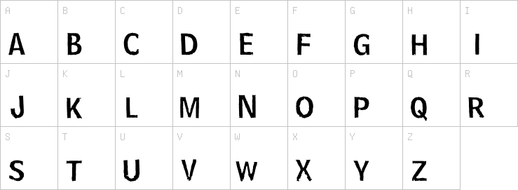 Uppercase characters