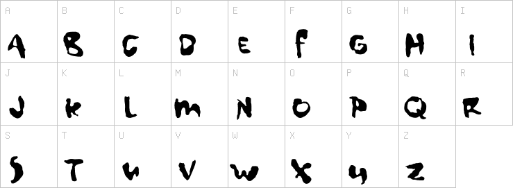 Uppercase characters