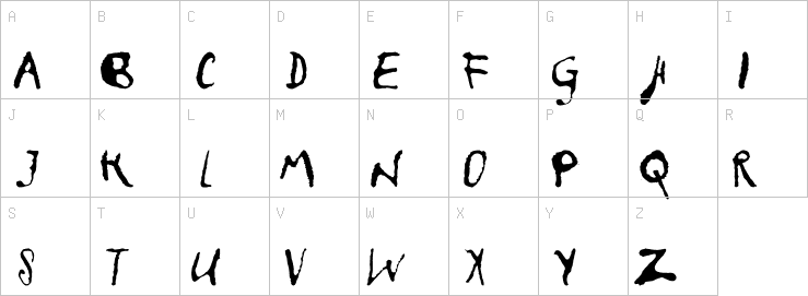 Uppercase characters
