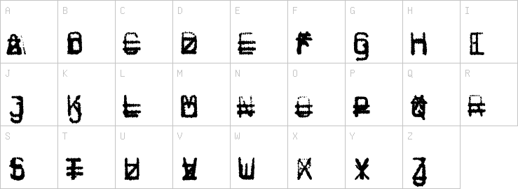 Uppercase characters