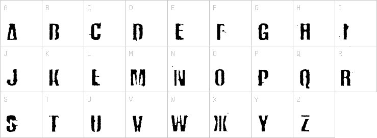 Uppercase characters