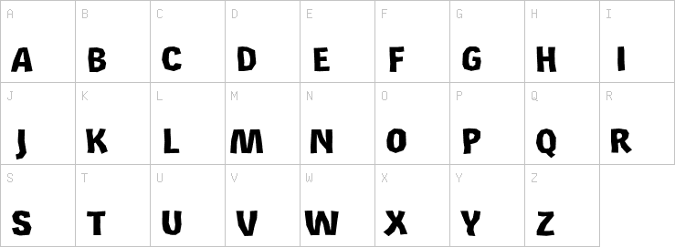 Uppercase characters