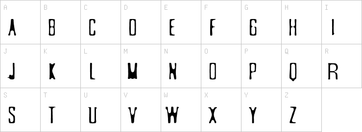Uppercase characters