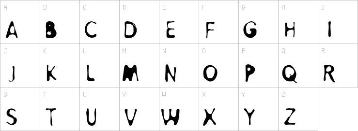 Uppercase characters