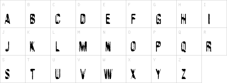 Uppercase characters