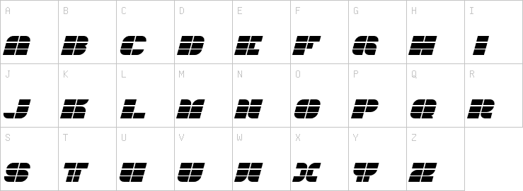 Uppercase characters