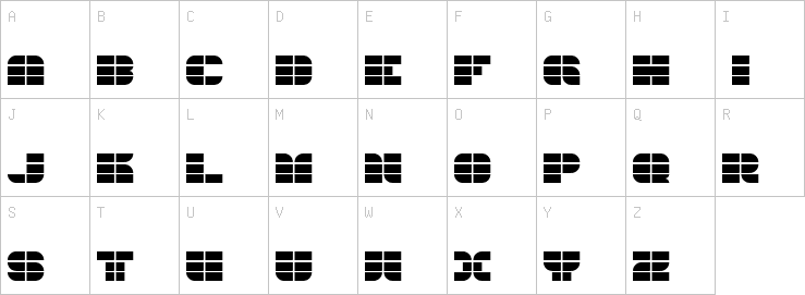 Uppercase characters