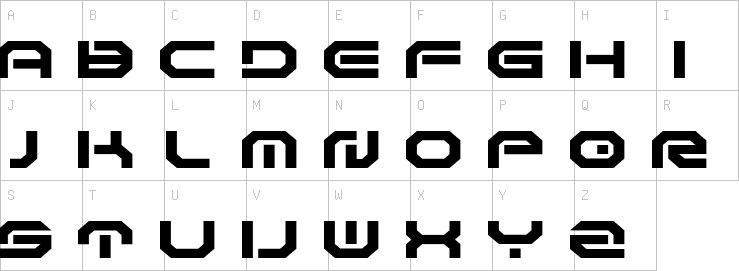 Uppercase characters