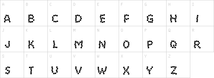 Uppercase characters