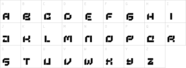 Uppercase characters