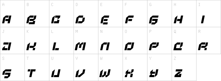 Uppercase characters