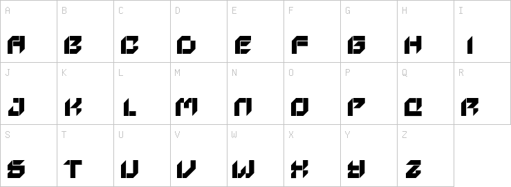Uppercase characters