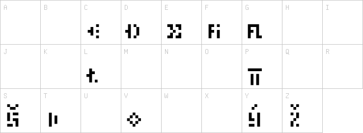 Uppercase characters
