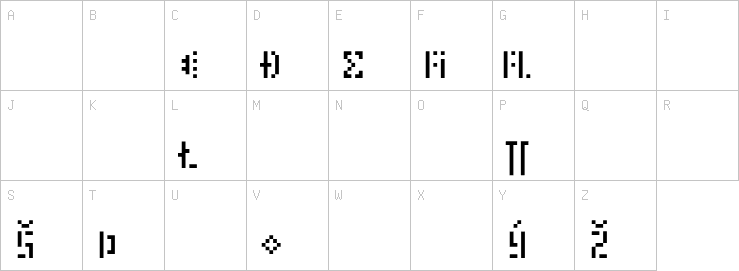 Uppercase characters