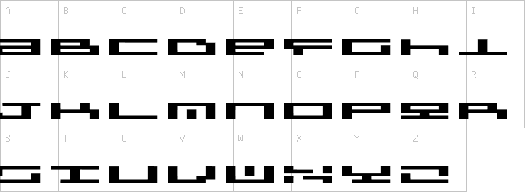 Uppercase characters