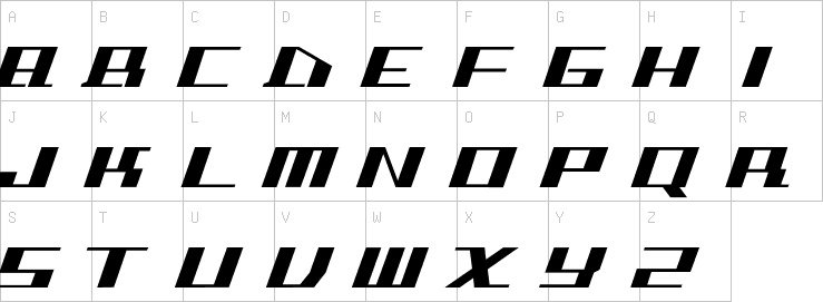 Uppercase characters