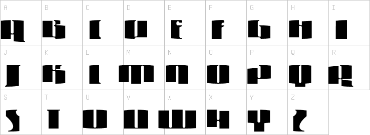 Uppercase characters