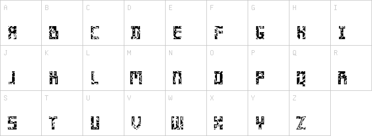 Uppercase characters