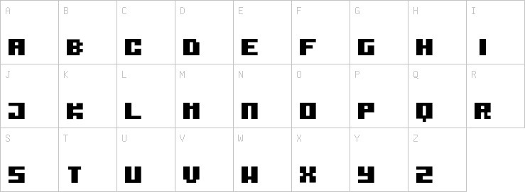 Uppercase characters