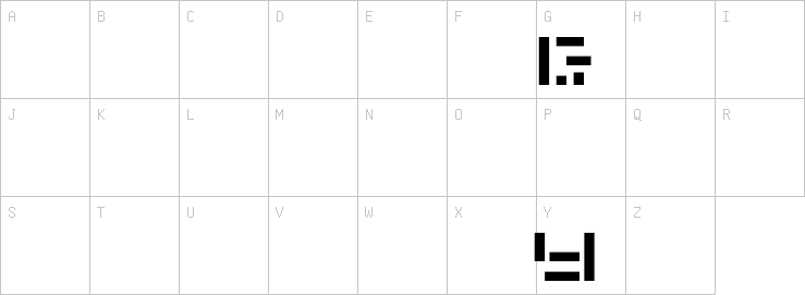 Uppercase characters