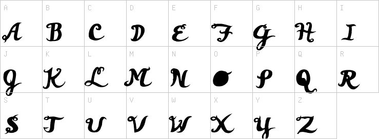 Uppercase characters