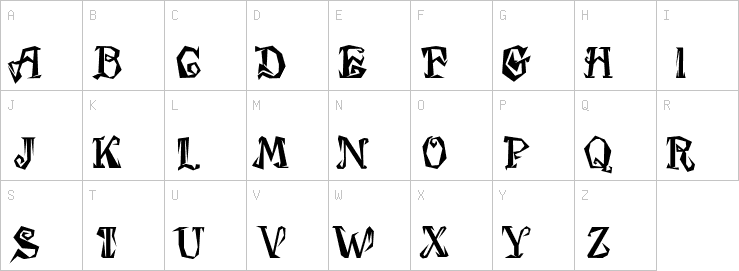 Uppercase characters