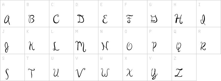 Uppercase characters