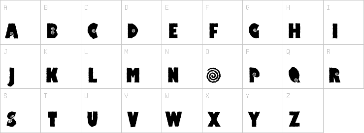 Uppercase characters