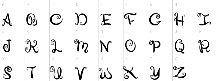 Uppercase characters