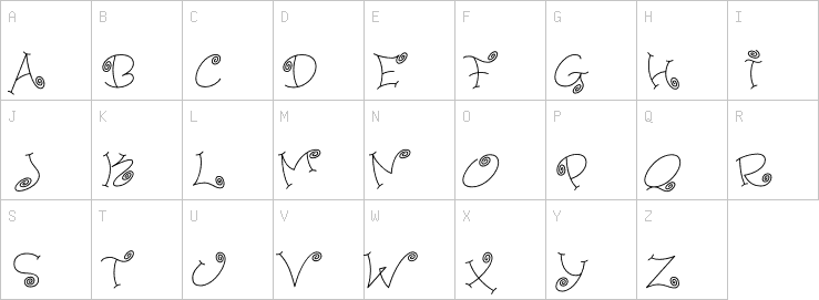 Uppercase characters