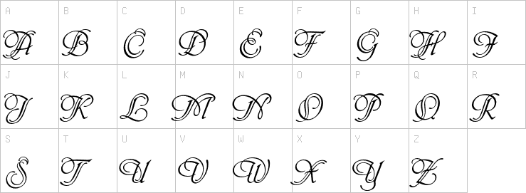 Uppercase characters