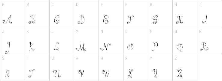 Uppercase characters