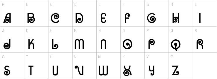 Uppercase characters