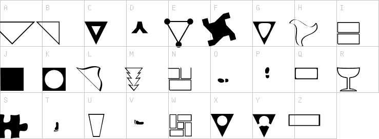 Uppercase characters